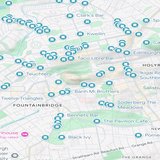 Preview of the Edinburgh Local Google Map